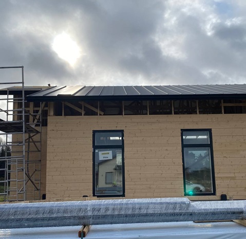 Ruukki Classic roof made of fossil-free steel Ruukki Classic roof made of fossil-free steel