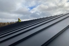 Ruukki Classic roof made of fossil-free steel